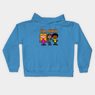 Girl power Kids Hoodie